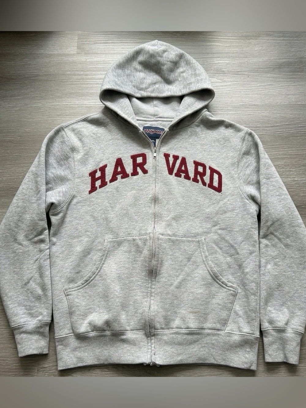 Harvard Full Zip Hoodie Vintage 90’s Jansport Small